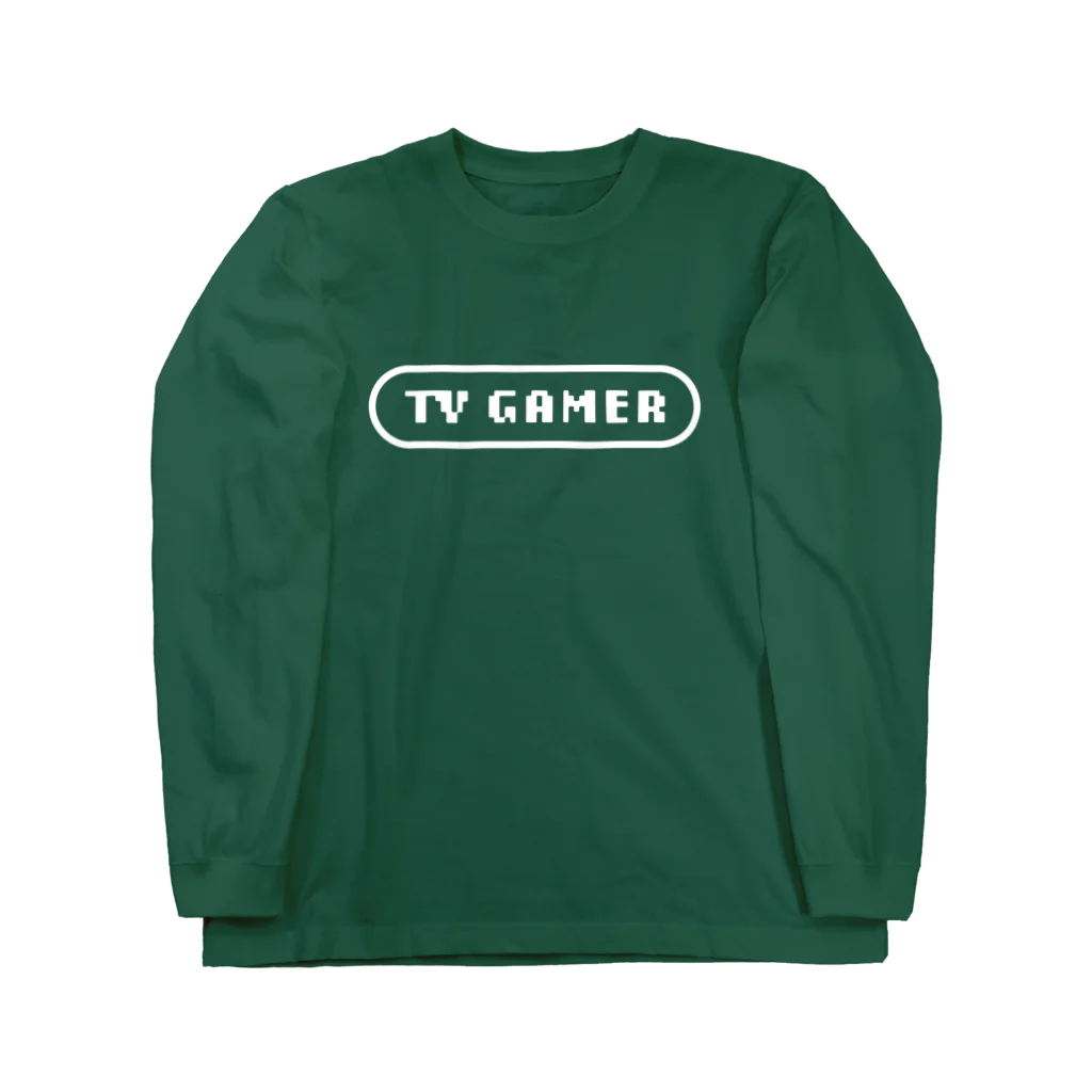 KAWAGOE GRAPHICSのテレビゲーマー Long Sleeve T-Shirt