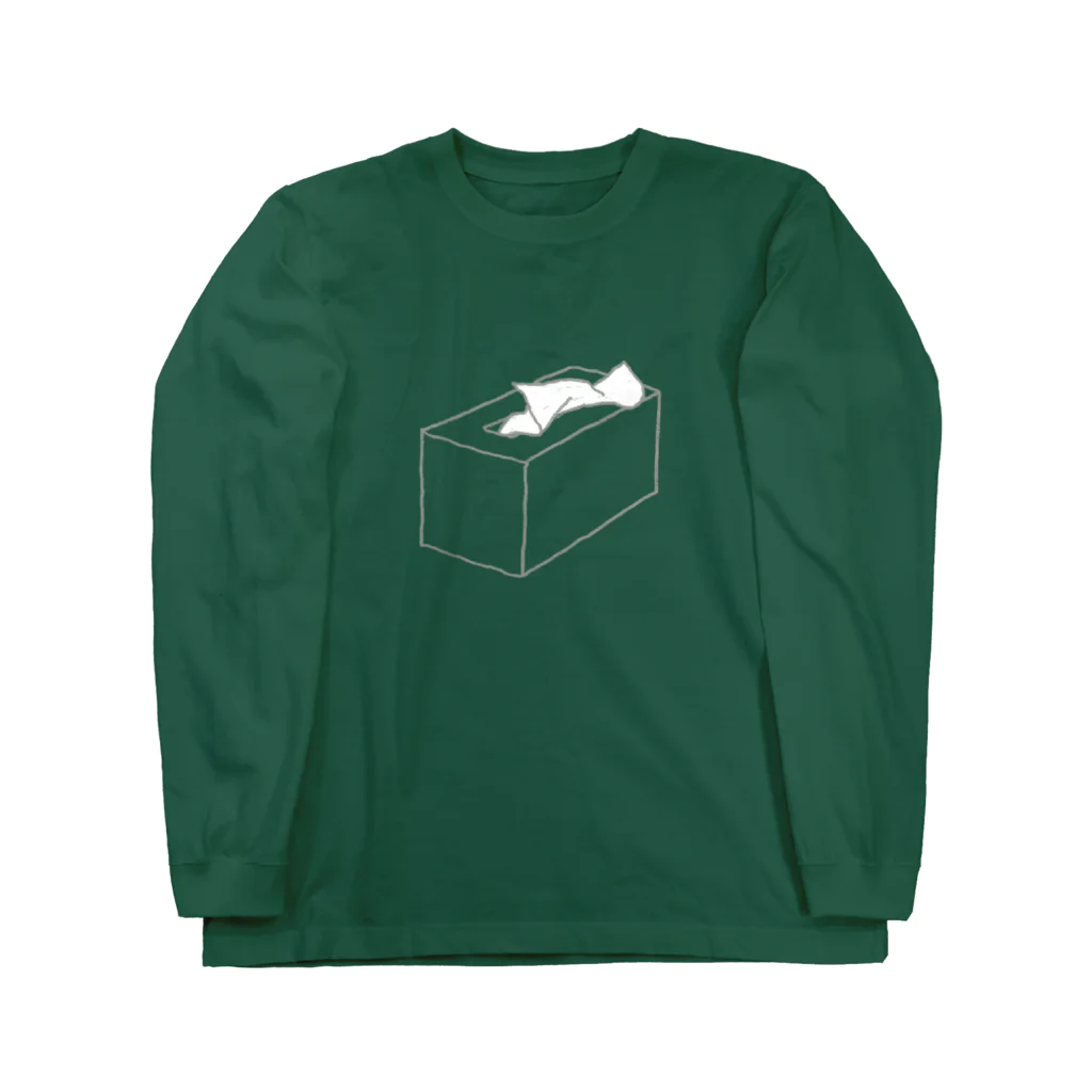 たかはしの店の箱ティッシュ Long Sleeve T-Shirt