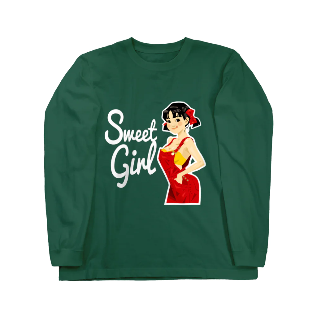 きたむらイラストレーションのSweetGirl T Long Sleeve T-Shirt