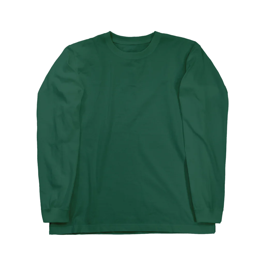 LalaHangeulのキンシコウ(金絲猴) バックプリント Long Sleeve T-Shirt