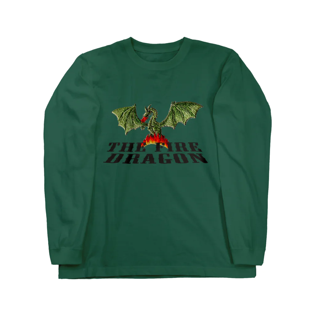 𝕗𝕗𝕗𝕦𝕛𝕛𝕛𝕚のTHE FIRE DRAGON Long Sleeve T-Shirt