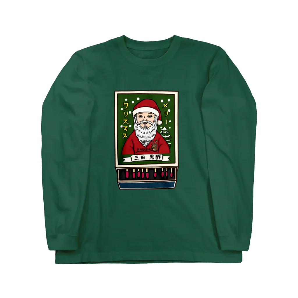 すとろべりーガムFactoryのクリスマス限定マッチ箱 롱 슬리브 티셔츠