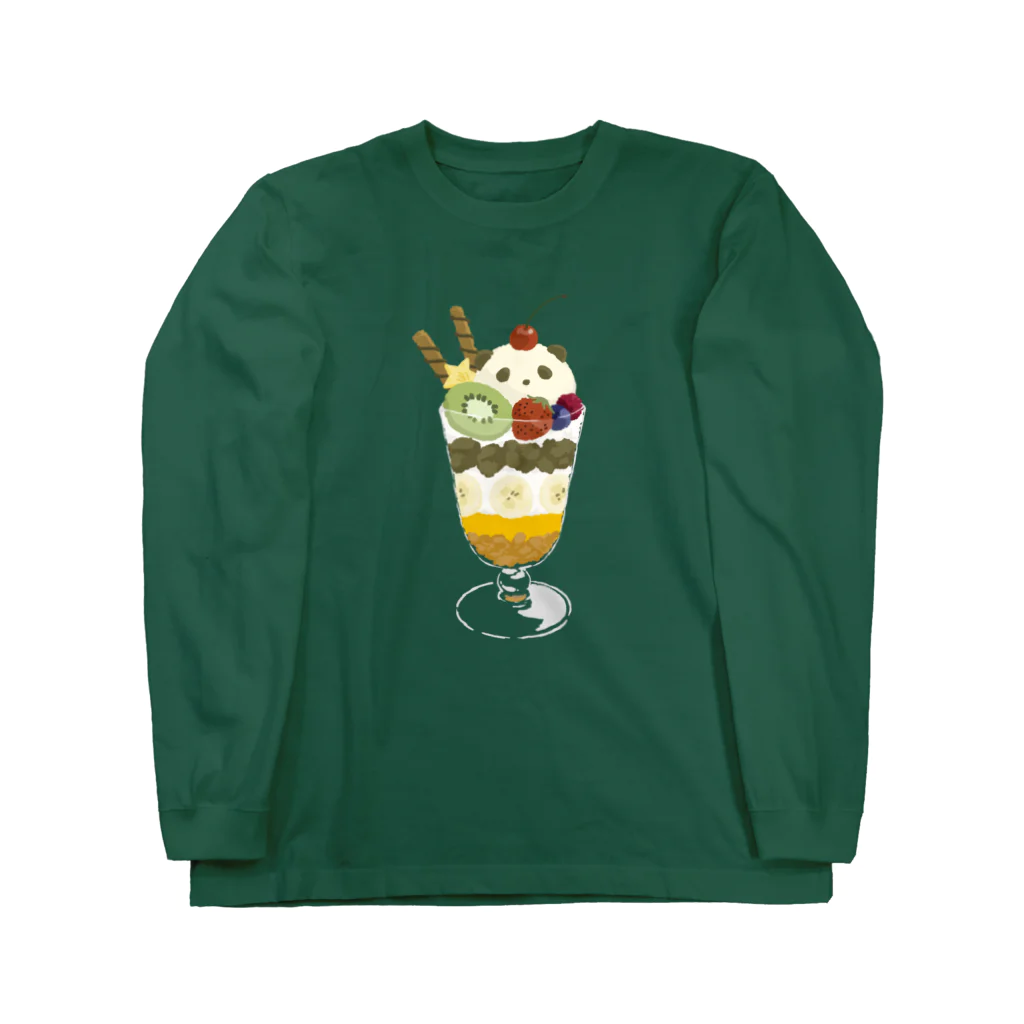 しいくいんのパンダのパフェ Long Sleeve T-Shirt