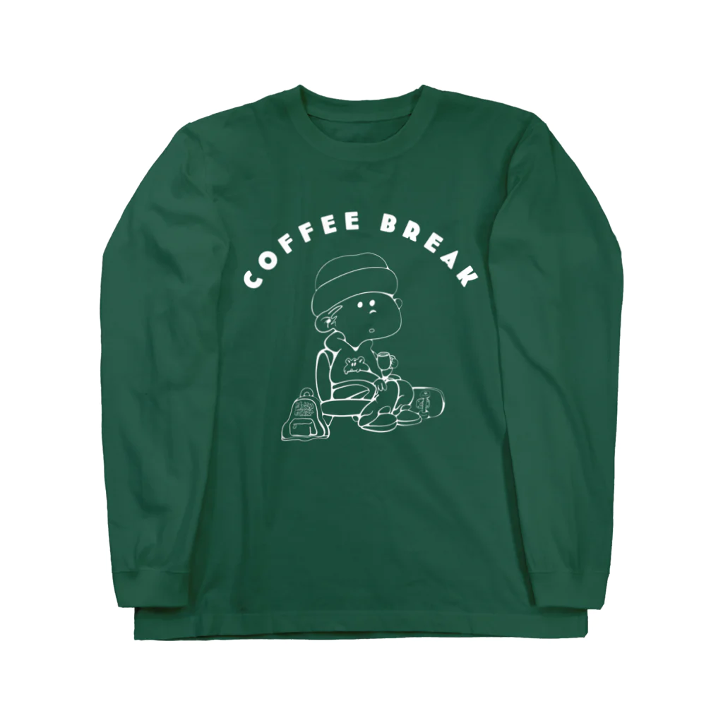 Aye KichiのCOFFEE BREAK  ロングスリーブTシャツ