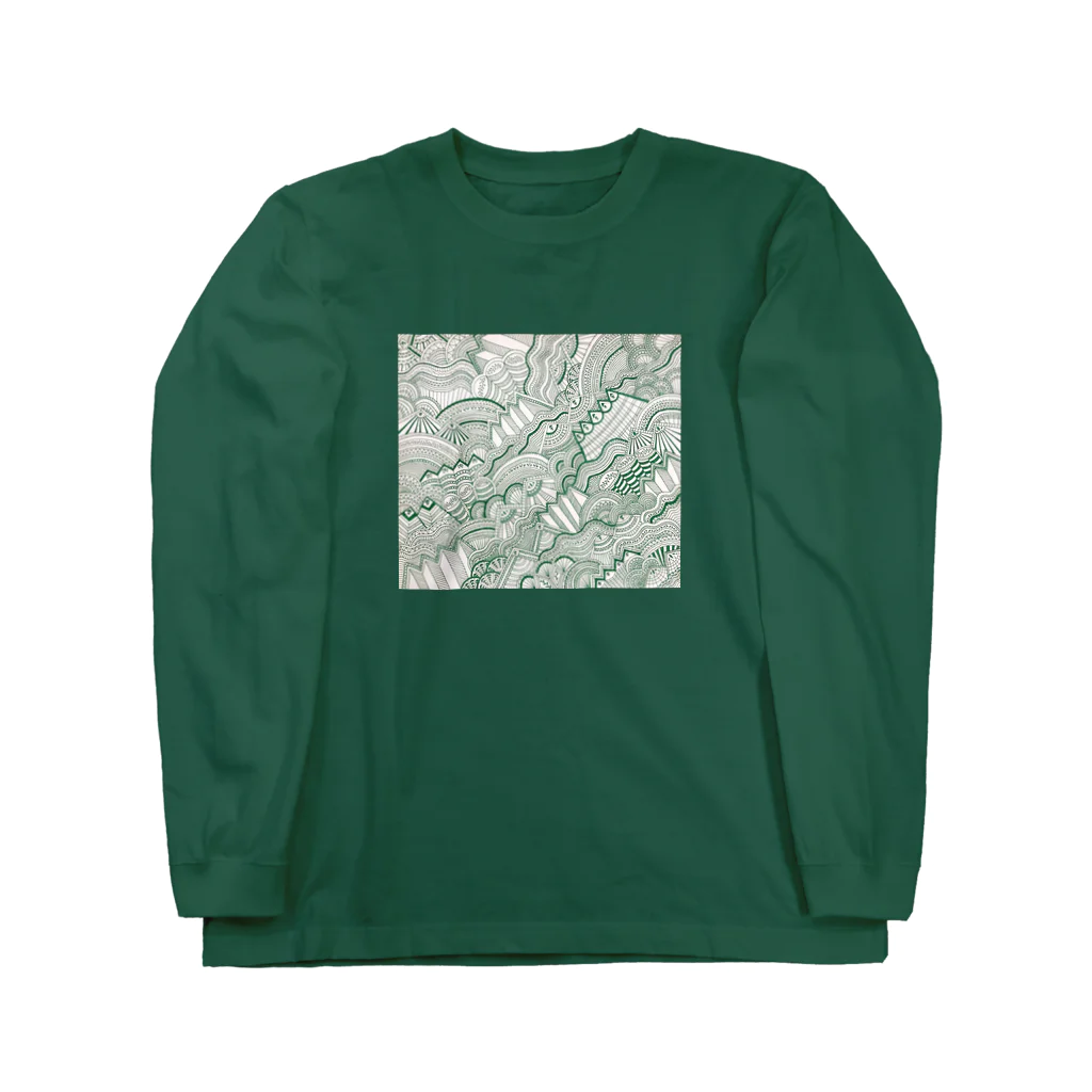 オリジナルパターンにハマった人のショップのオリジナルパターン8 Long Sleeve T-Shirt