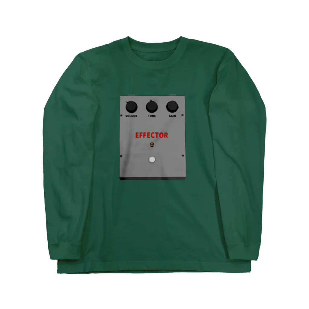 musicshop BOBのエフェクター - EFFECTOR Long Sleeve T-Shirt