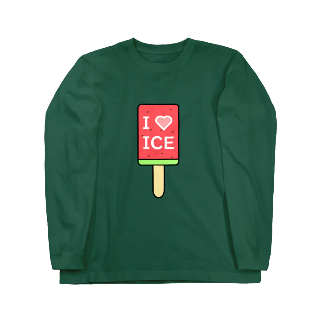 はちよんごのI♡ICE ロングスリーブTシャツ