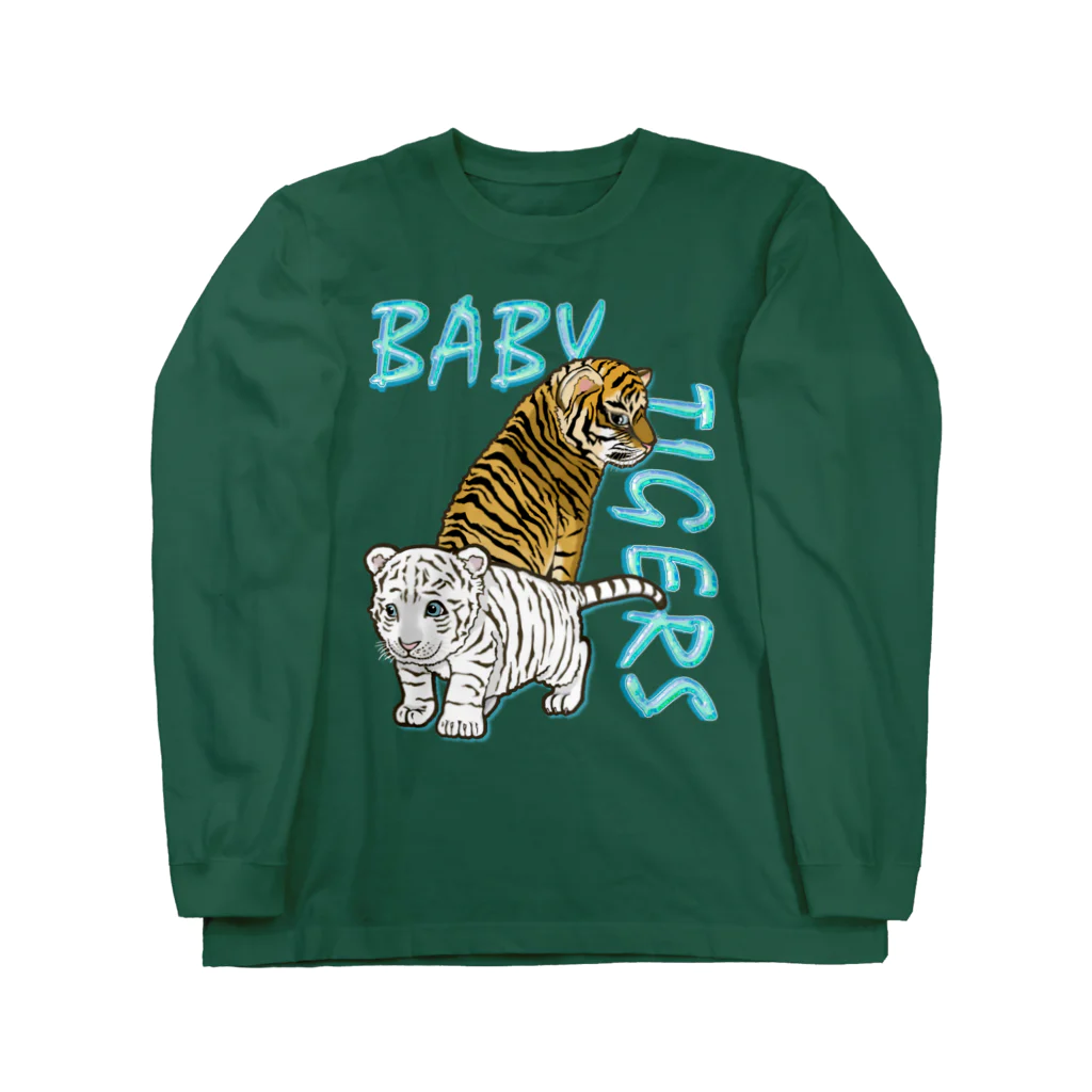 LalaHangeulのBABY TIGERS ロングスリーブTシャツ