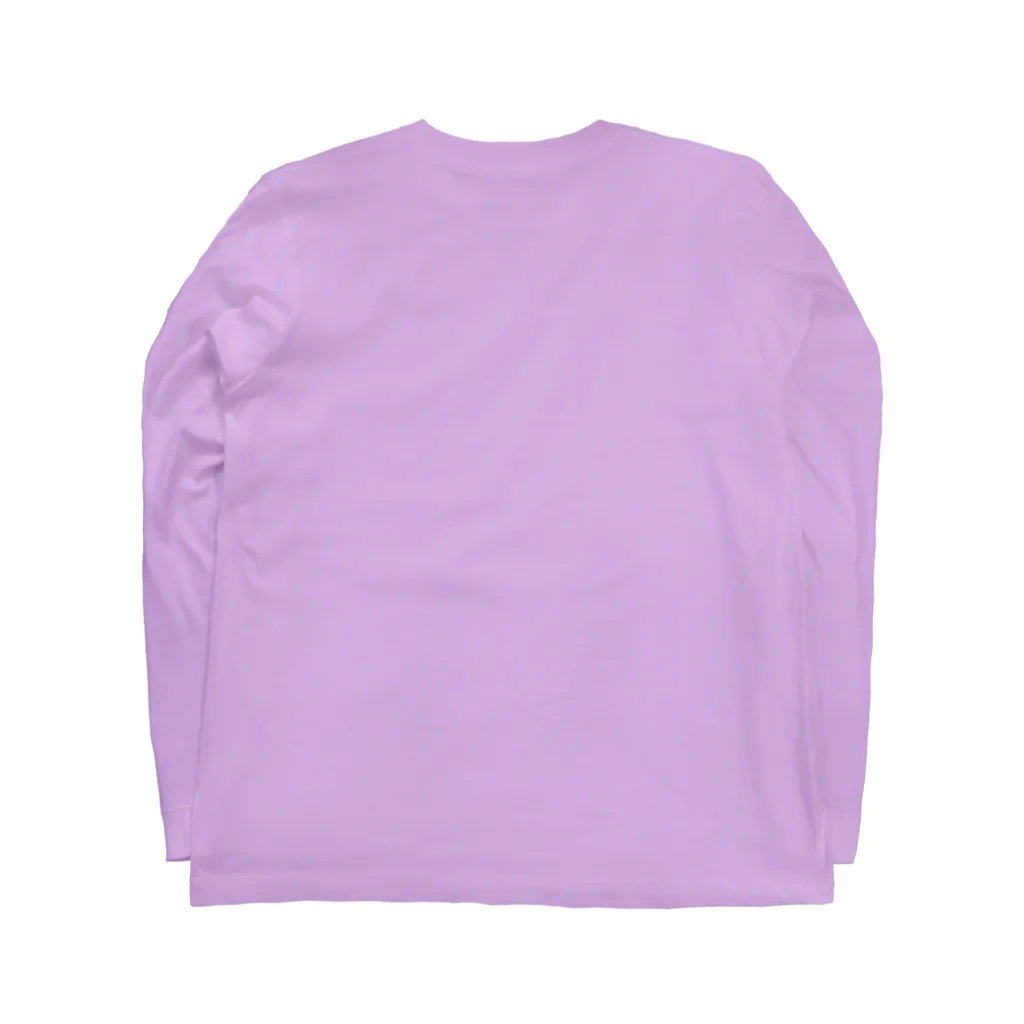 Fontaのジオメトリック猫 Long Sleeve T-Shirt :back