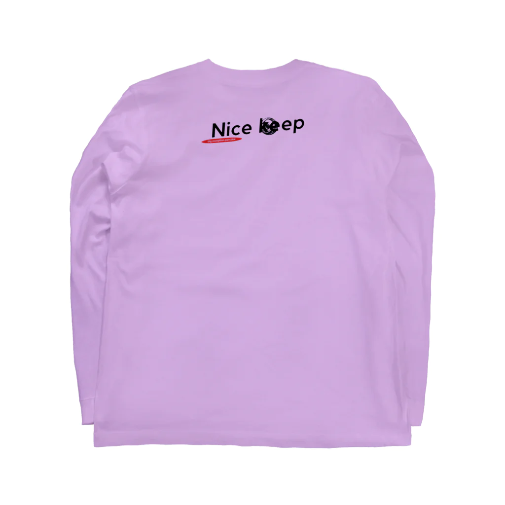 sa_ki_naのNiceパンケーキ Long Sleeve T-Shirt :back