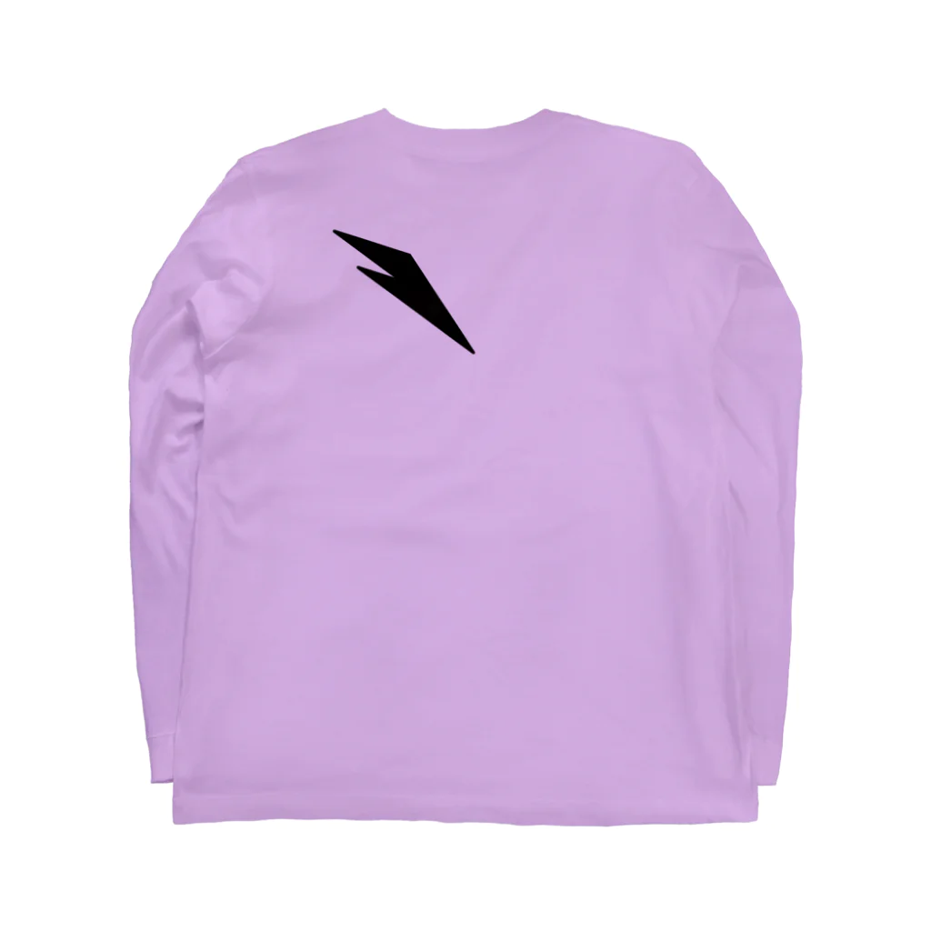 FLYHIGH615【別館】のFLYHIGH615　初期ロゴT_PINK Long Sleeve T-Shirt :back