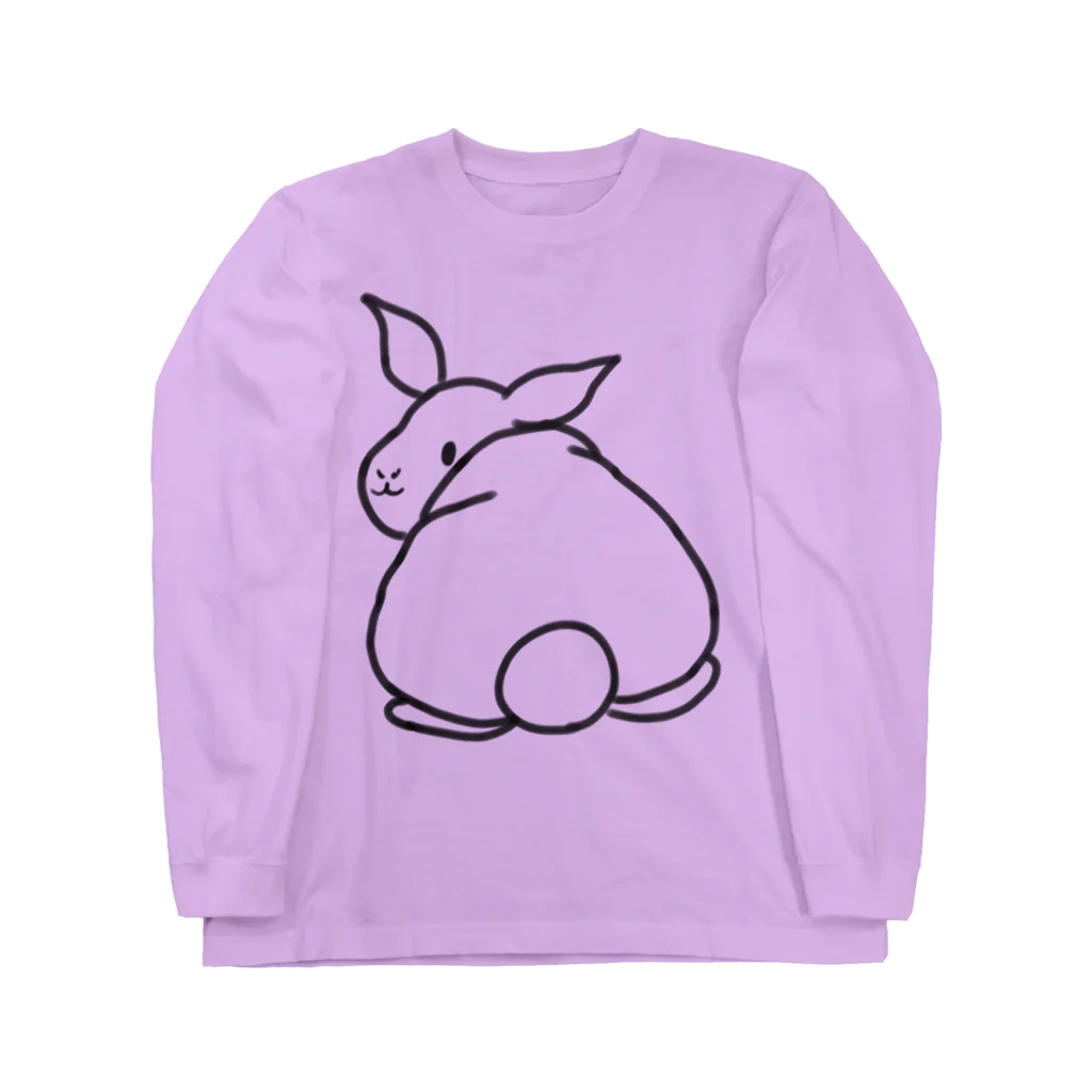 Lily bird（リリーバード）のシンプル！うさぎさん Long Sleeve T-Shirt