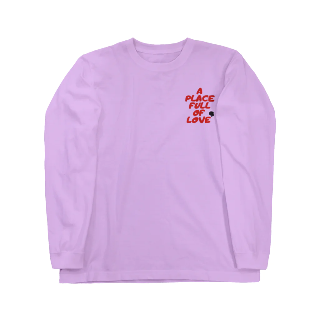 miraishoppのmirai Original purple ロングスリーブTシャツ