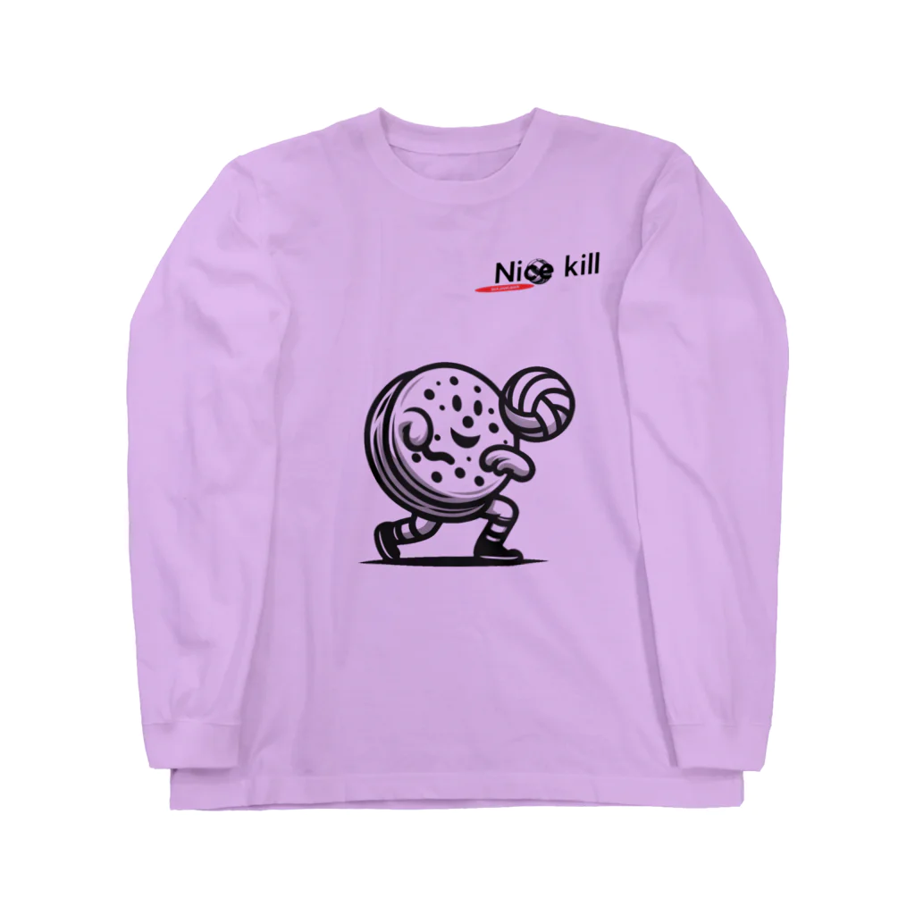 sa_ki_naのNiceパンケーキ Long Sleeve T-Shirt