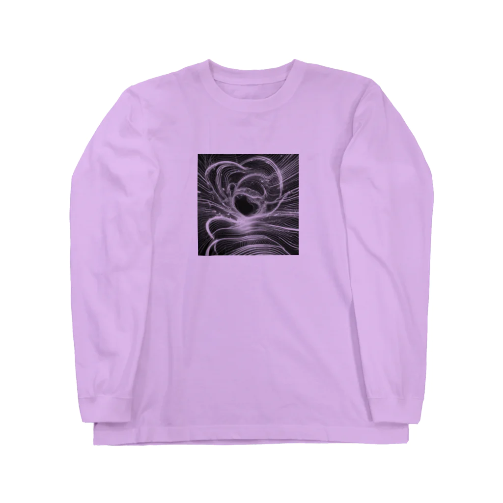 ニュートラルノードの✨ cosmic void✨ ロングスリーブTシャツ