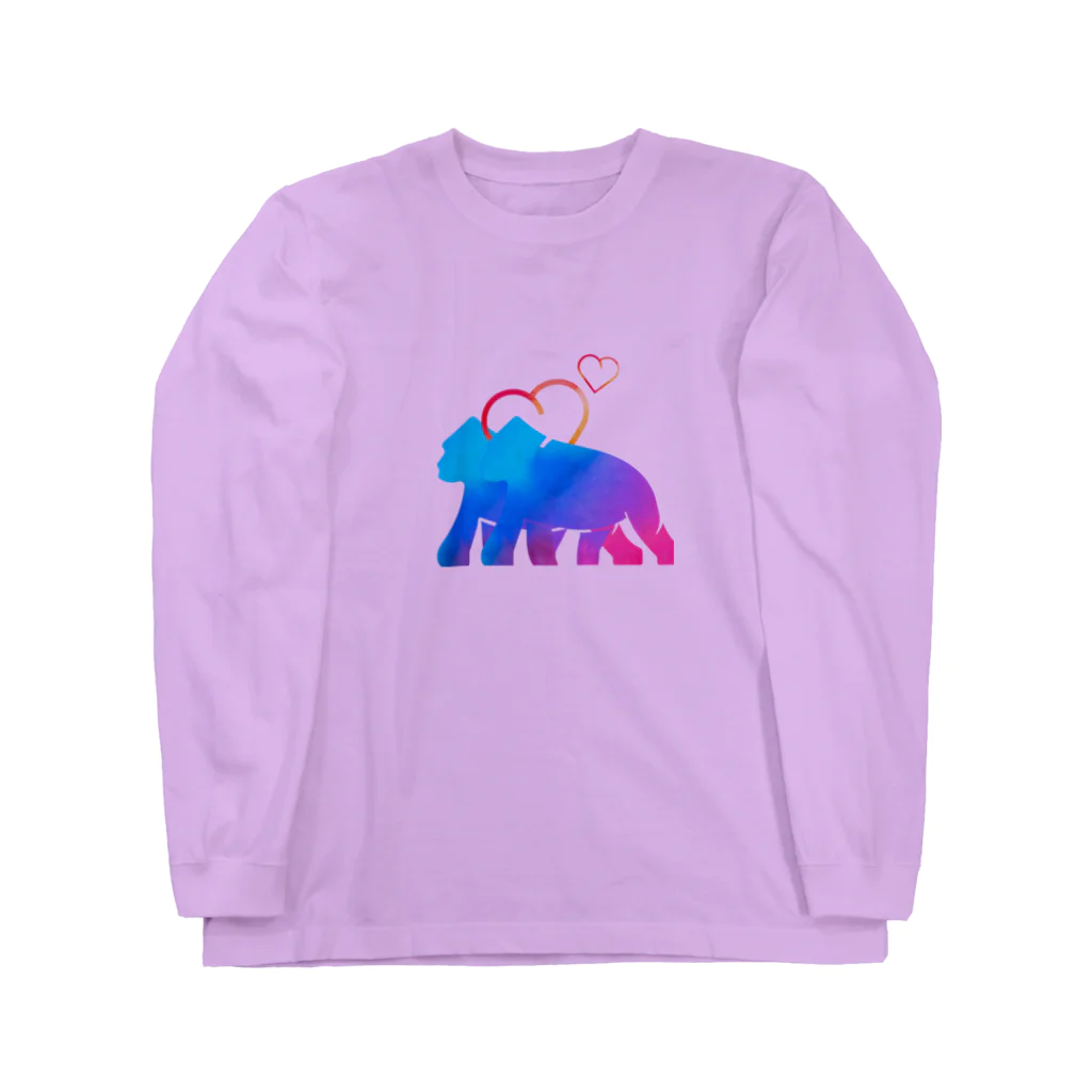 MUKIMUKIちゃんのゴリラになりたい Long Sleeve T-Shirt