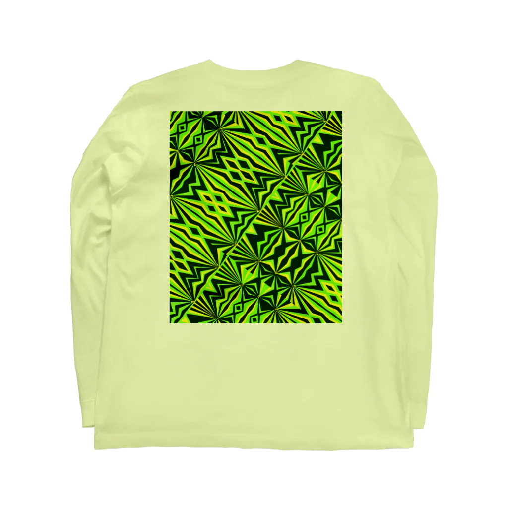✨🌈✨ユラクラカン🇯🇵 ✨🌈✨の🌴植物の楽園🌴ジャングリア🌳 Long Sleeve T-Shirt :back