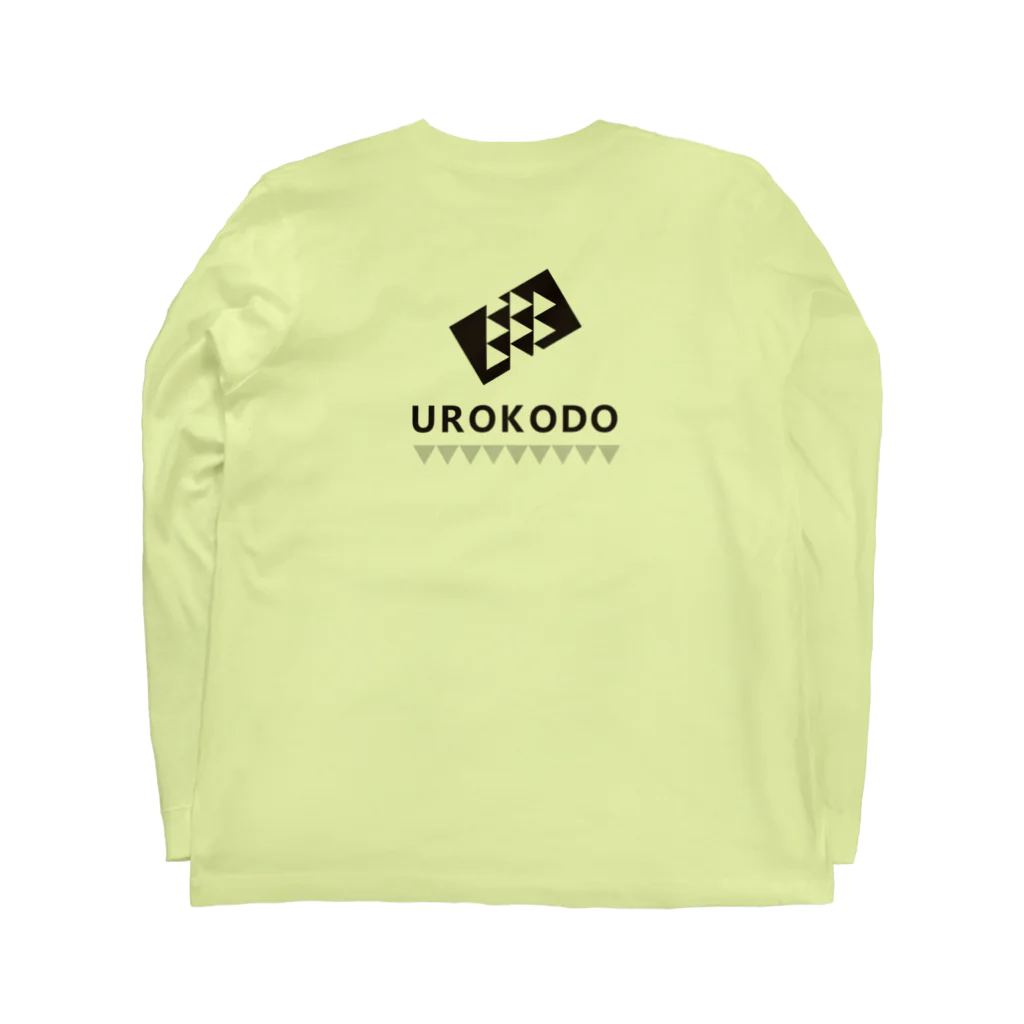 UROKODO Official Web Shopの背面BIGロゴ ロンT ロングスリーブTシャツの裏面