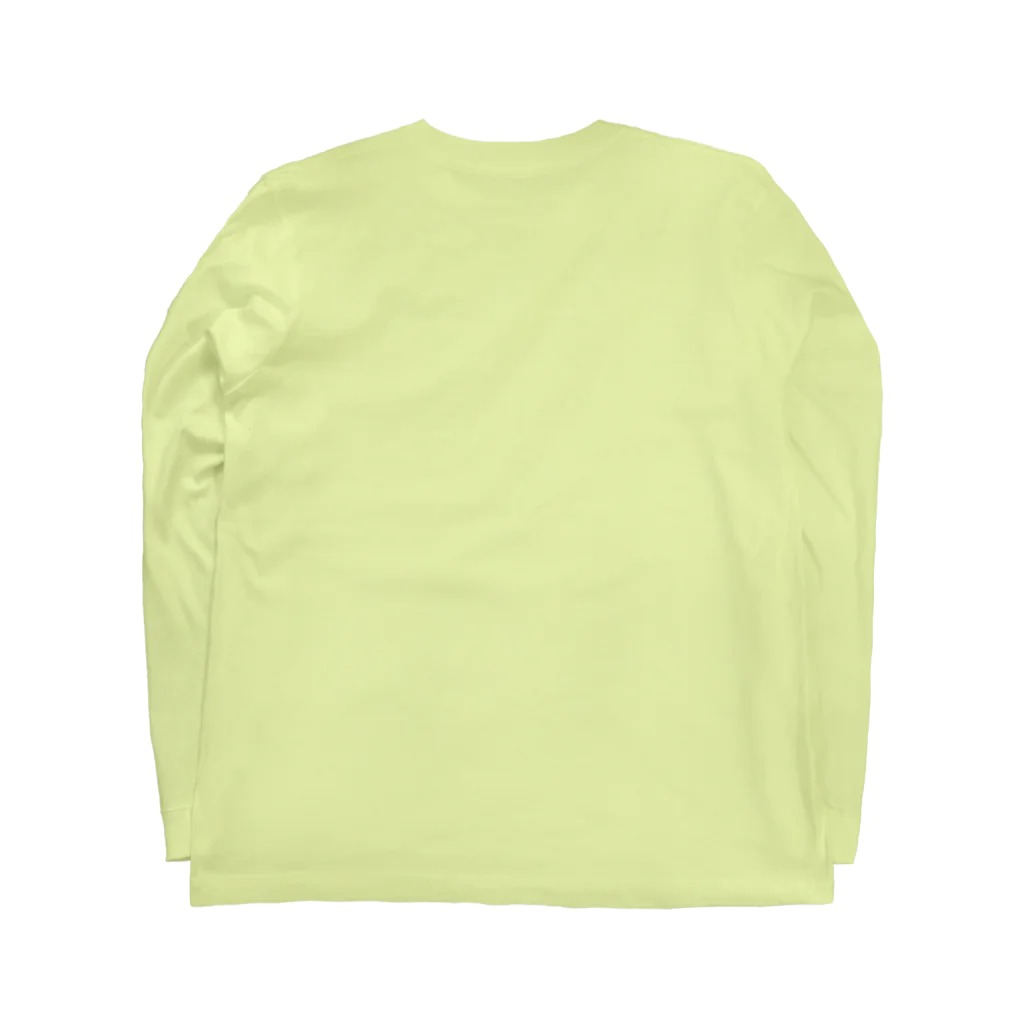 いきものや　のの（別館）のネッキング　カラーバージョン Long Sleeve T-Shirt :back