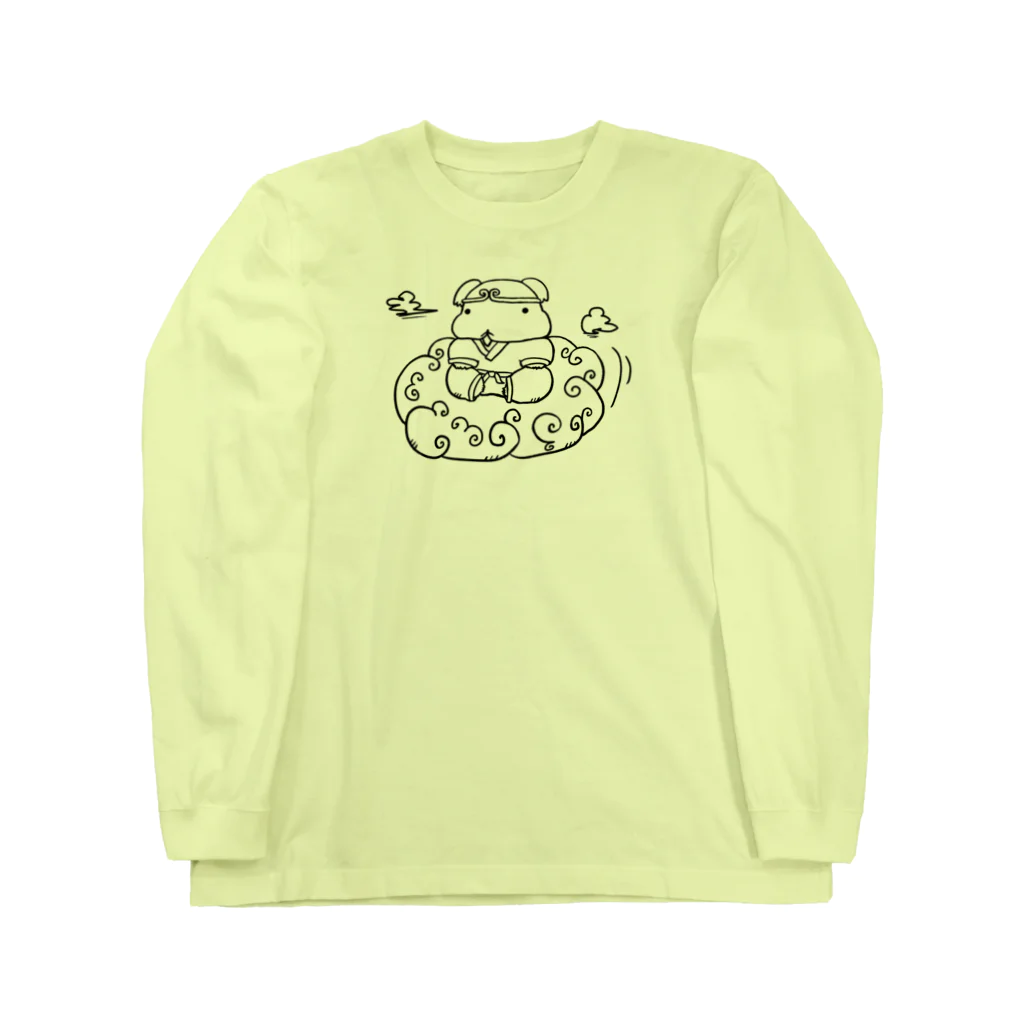 まるちょ屋のコアラの西遊記 Long Sleeve T-Shirt