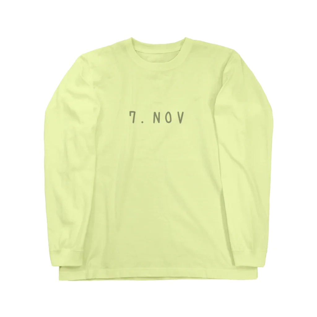 OKINAWA　LOVER　のバースデー［7.NOV］ Long Sleeve T-Shirt