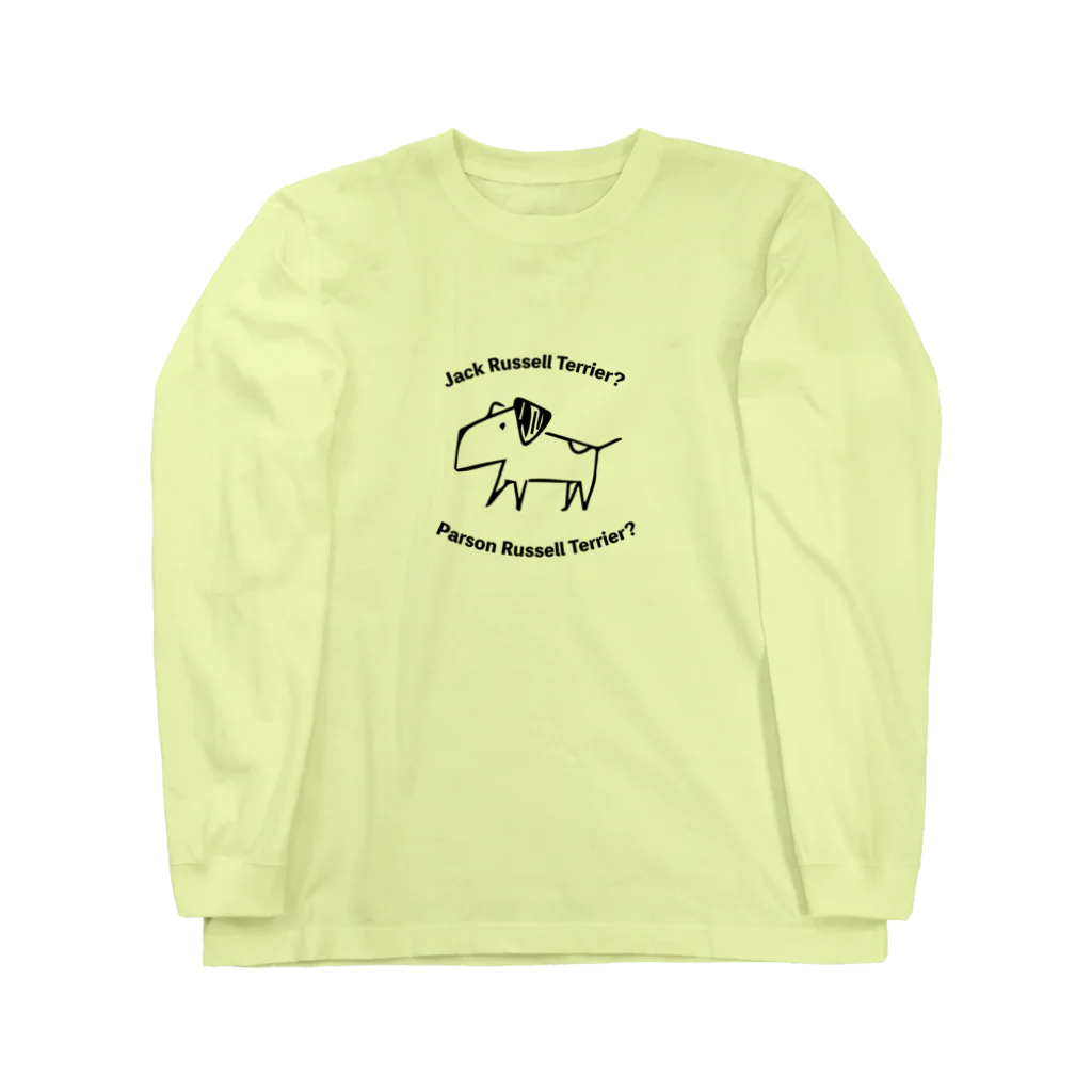 ギタムズのジャックラッセルテリア Long Sleeve T-Shirt