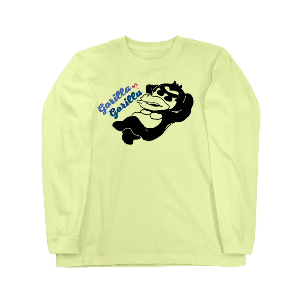 GORILLA GORILLUのGORILLU 4th 🦍 Long Sleeve T-Shirt