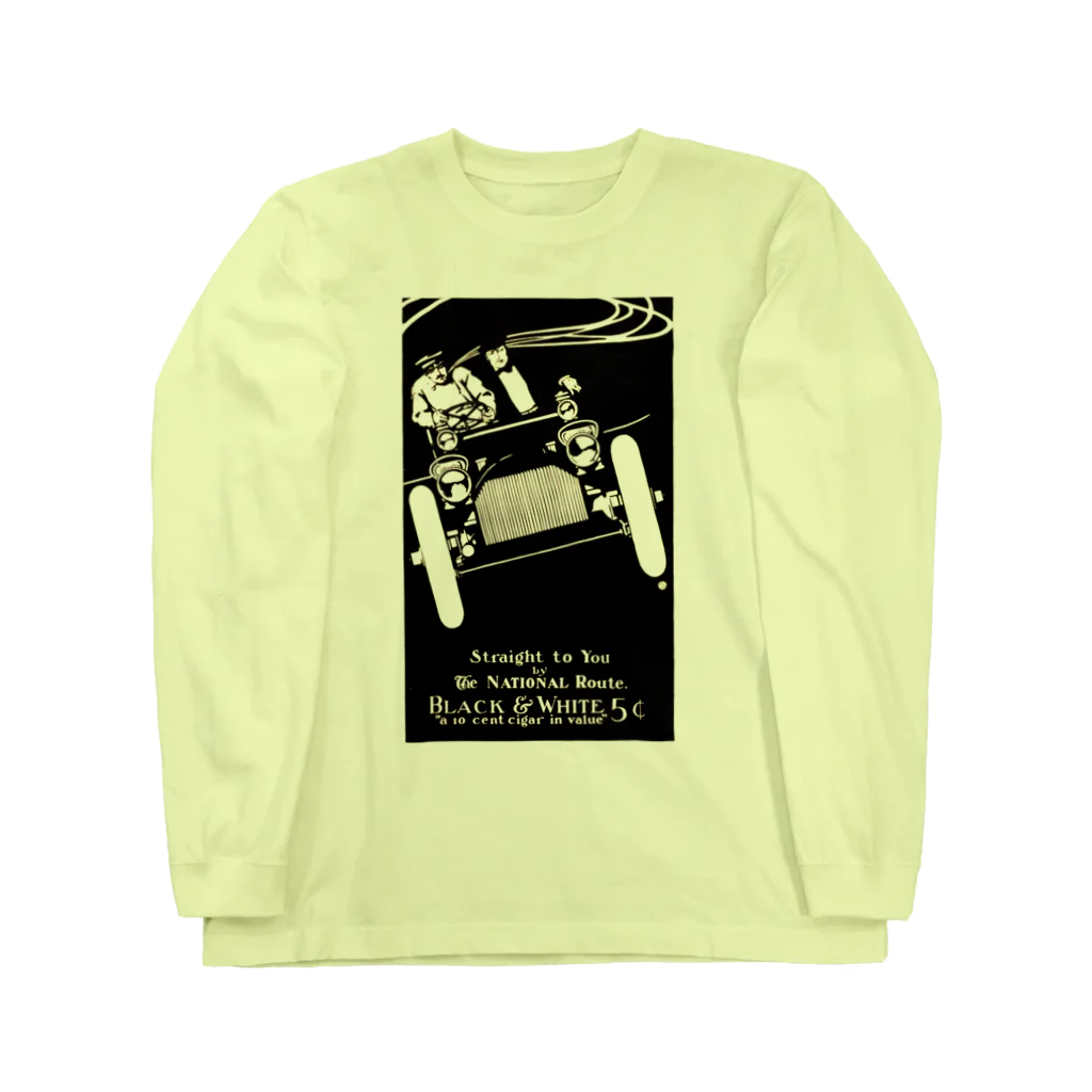 Saza-nami Antique designのカーチェイス Long Sleeve T-Shirt