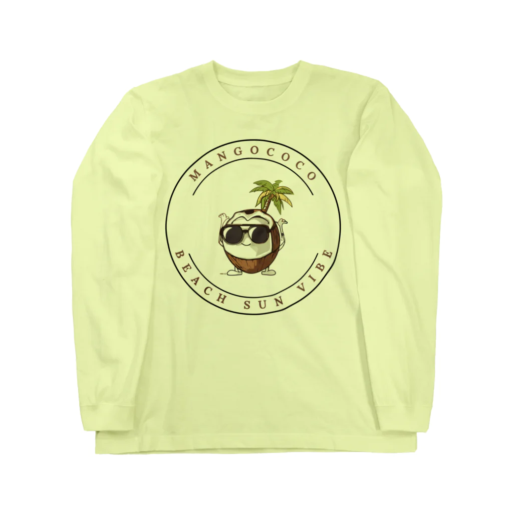 Mangococoの【開店限定価格】ココナッツキャラアイテム Long Sleeve T-Shirt