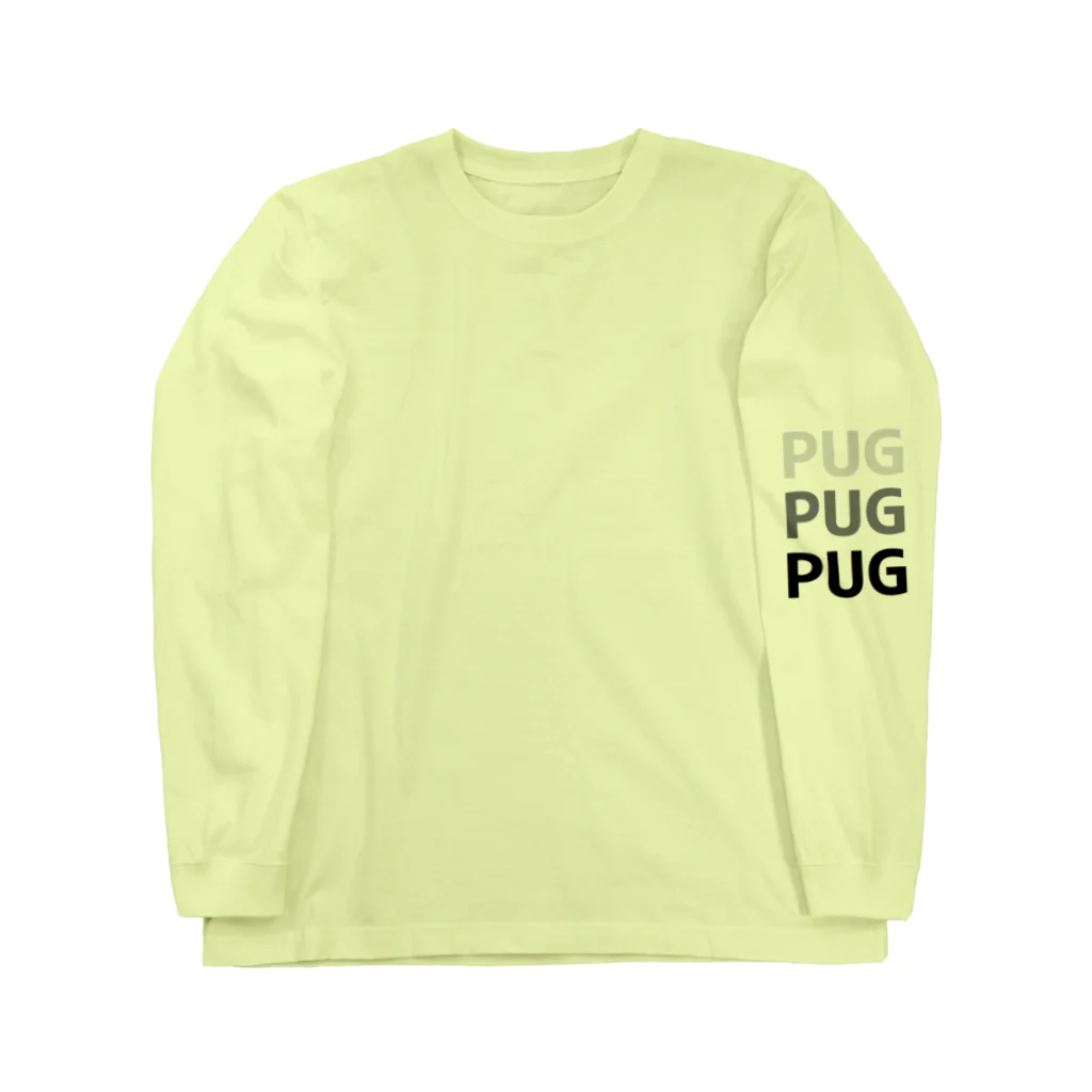 furebuhi　clubのグラフィックPUG！ ロングスリーブTシャツ