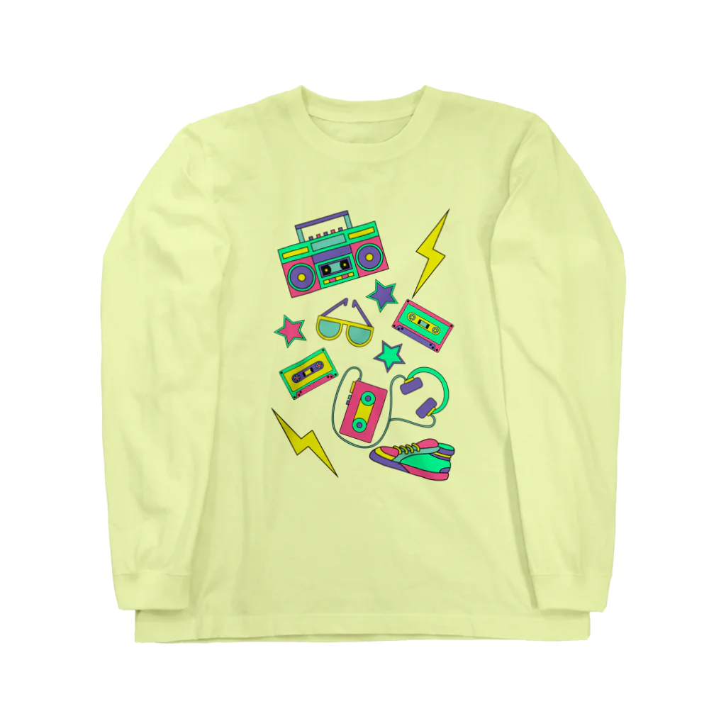 Lucia BOXのLOVE  90'S ALL ITEMS ロングスリーブTシャツ