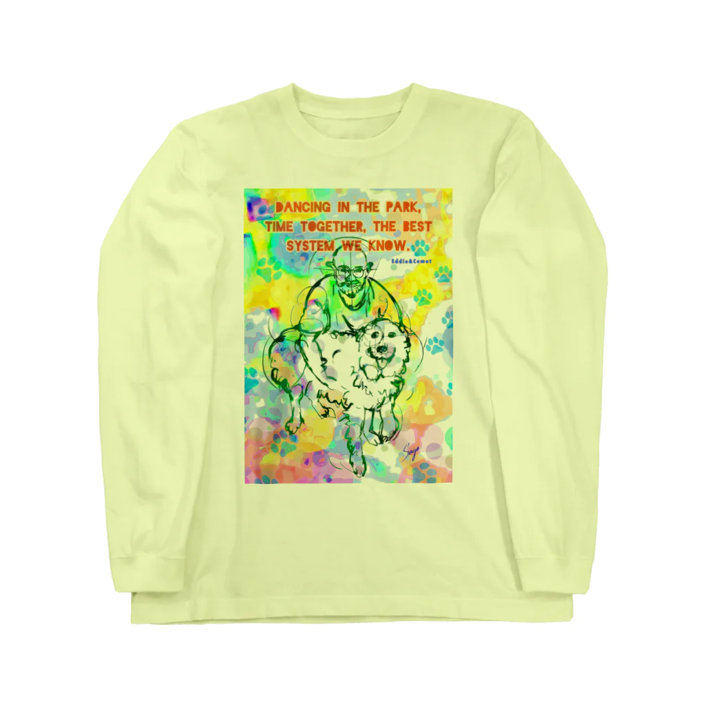 CrazymelonのEddie & Comet🐶🎵♡ Long Sleeve T-Shirt