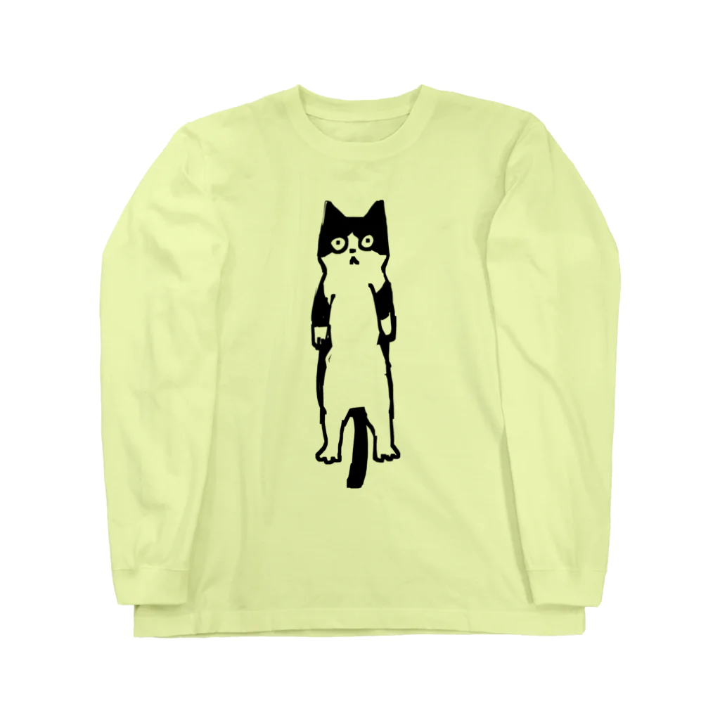 tettebolのホールド・オン・ミー　ハチワレ Long Sleeve T-Shirt