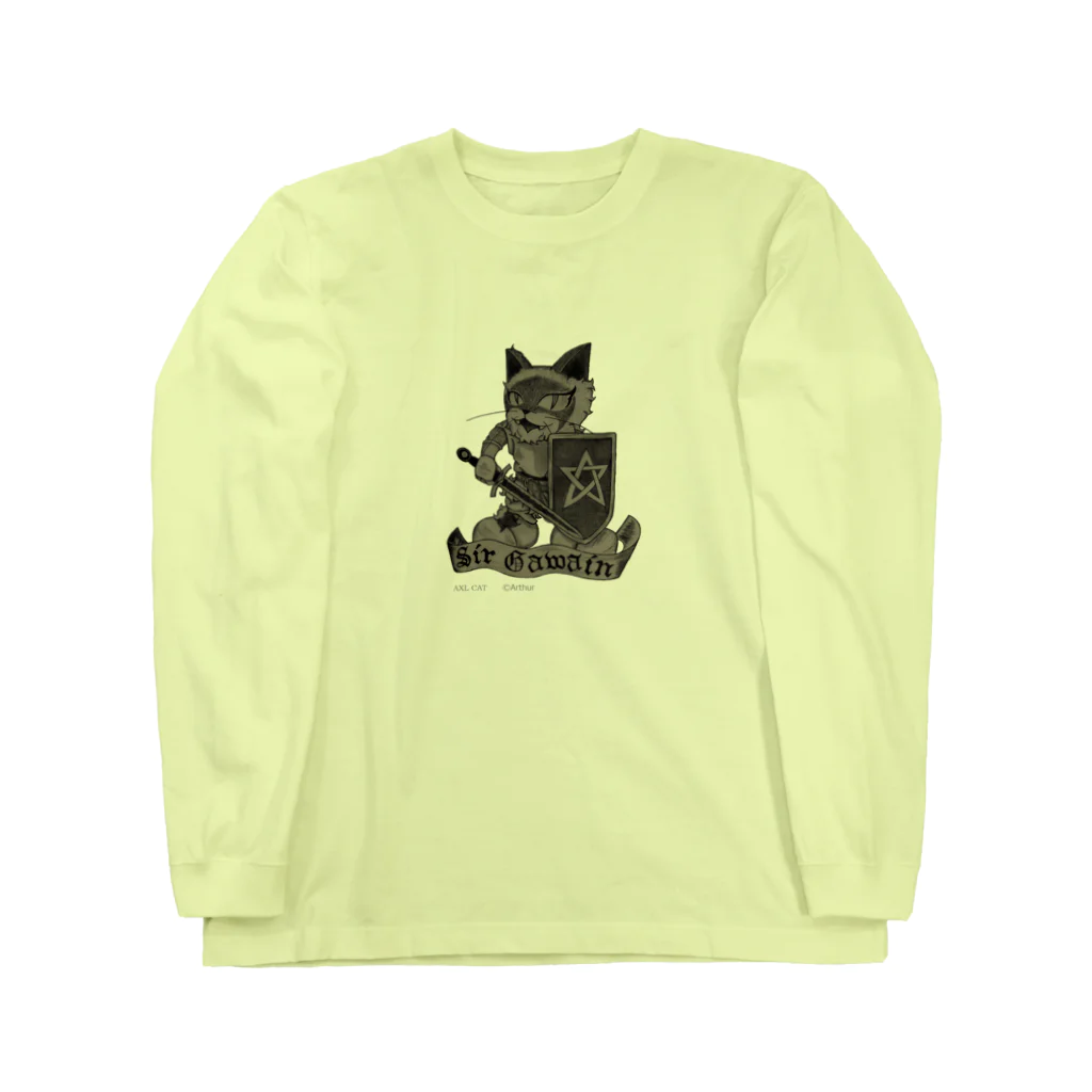 AXL CATのガウェイン (AXL CAT) ロングスリーブTシャツ