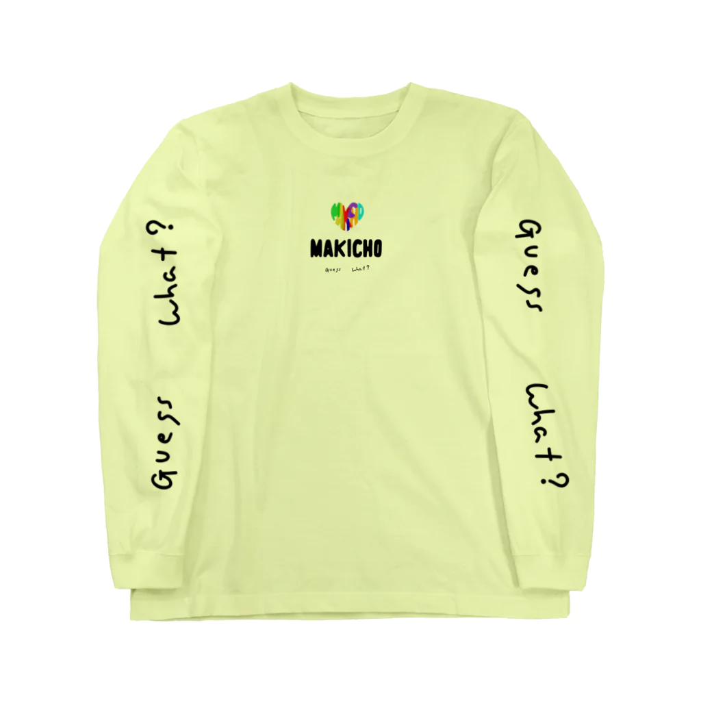 MAKICHO_SHOPのMAKICHO袖ロゴロンT ロングスリーブTシャツ