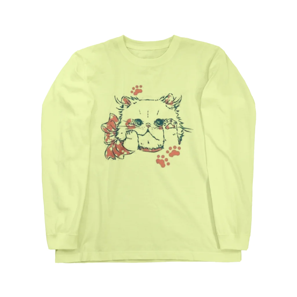 Reea wkoのふわっねっこっ Long Sleeve T-Shirt