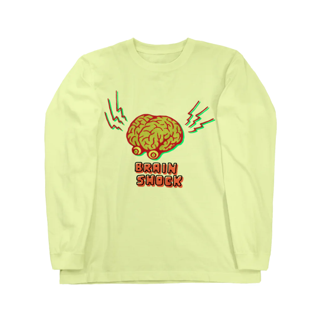 UETSUJI ShotaroのBRAIN SHOCK ロングスリーブTシャツ