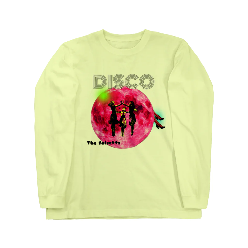 すなっく神様1号店(店長ねこ)のDISCO ロングスリーブTシャツ