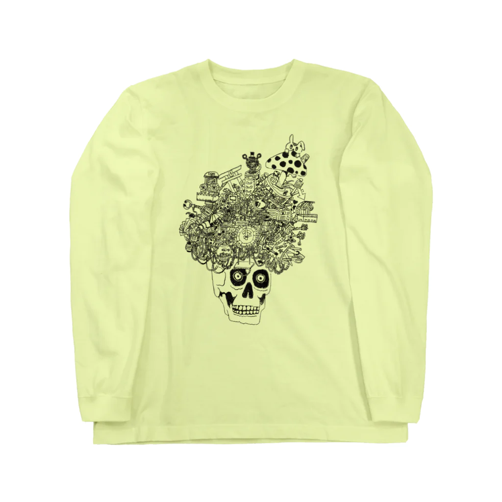 51-86のガイコツ Long Sleeve T-Shirt