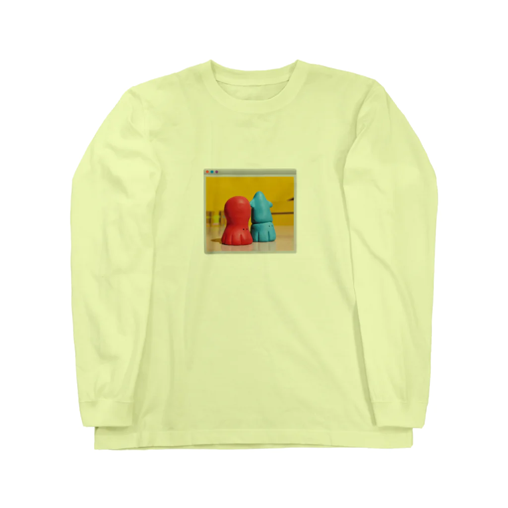 うねりんクラブのイカタコ アー写A Long Sleeve T-Shirt