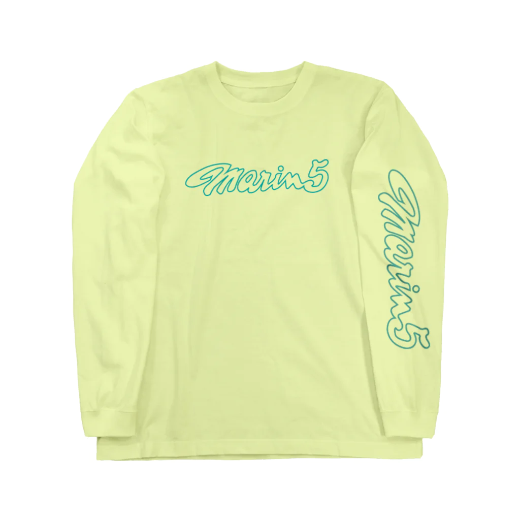 Y.R.N island  clothingの「与論島」 marin5 Long Sleeve T-Shirt