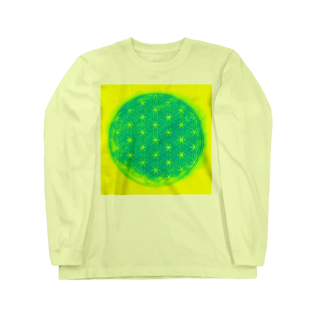 紫園+sion+(麗舞+reybu+)の💚パイナップル💛 Long Sleeve T-Shirt