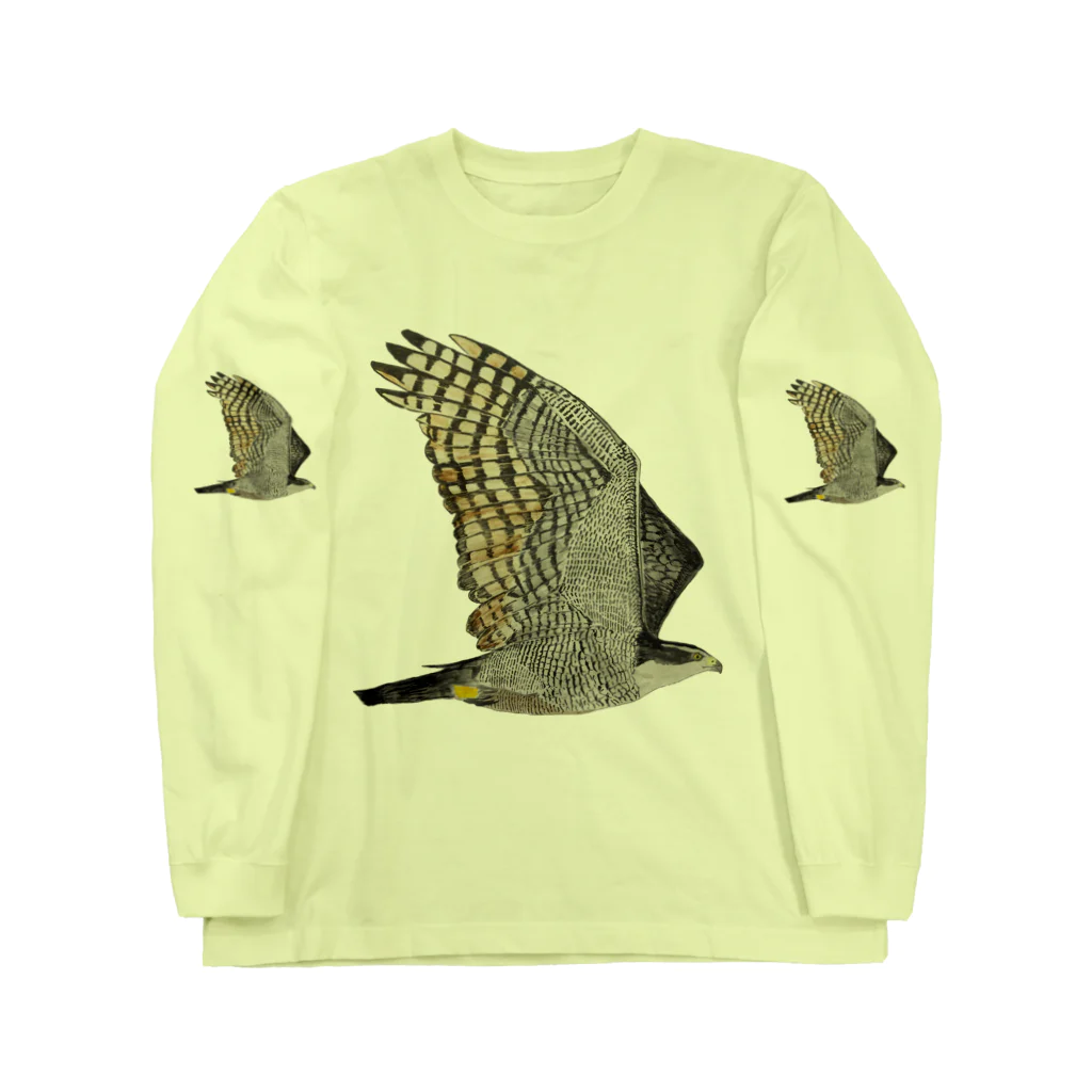 Coshi-Mild-Wildのオオタカ　飛ぶぞ🦅🪶 Long Sleeve T-Shirt