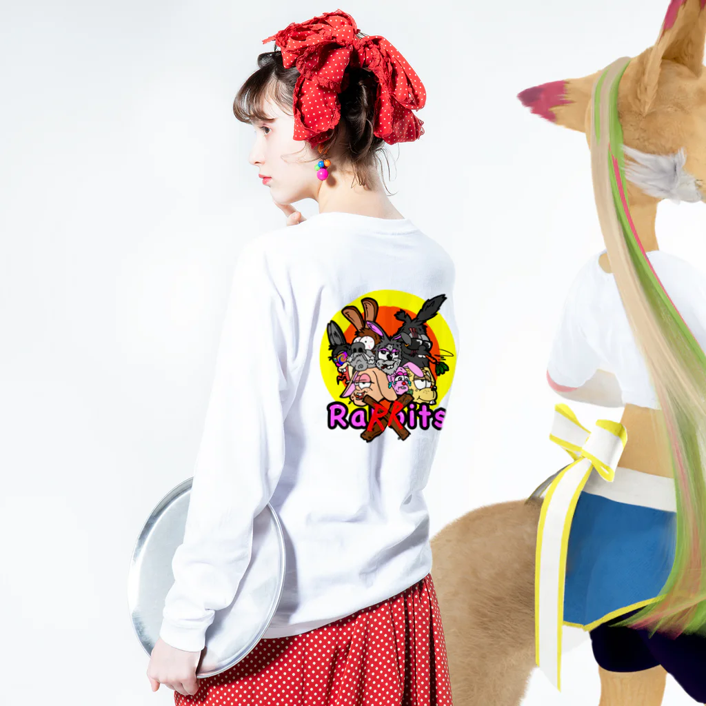 Chill Boyのチルボーイティシャツ Long Sleeve T-Shirt :model wear (back, sleeve)