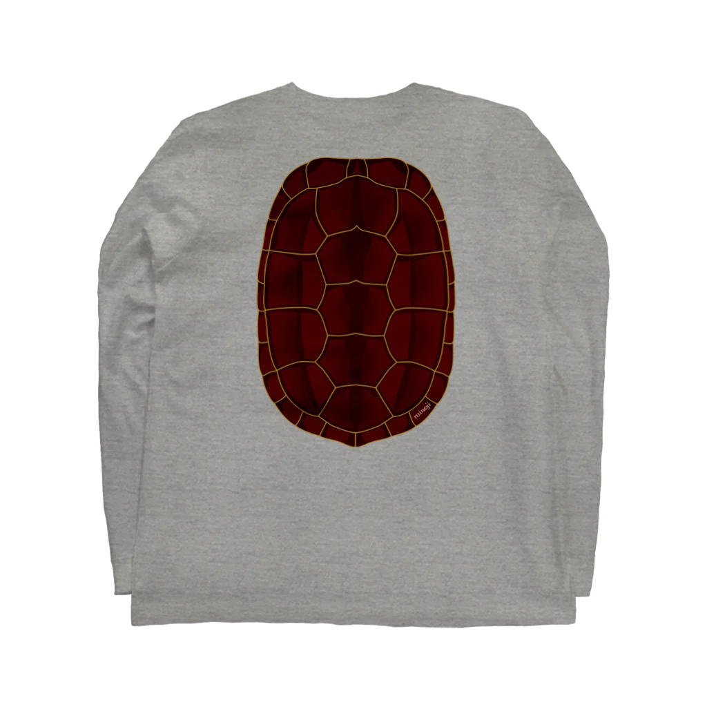 みのじのクサガメ Long Sleeve T-Shirt :back