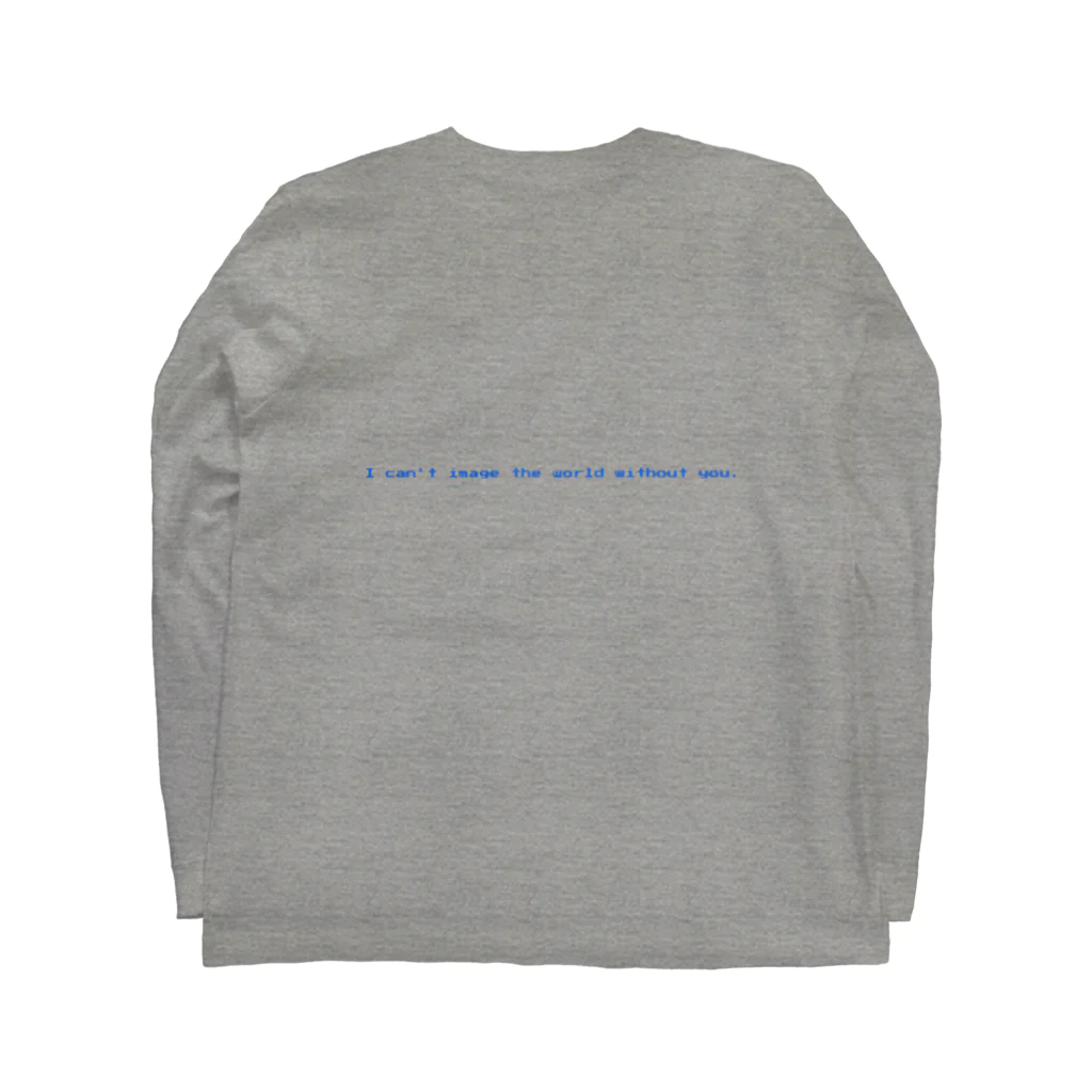 問う　【tou】の☺︎ Long Sleeve T-Shirt :back