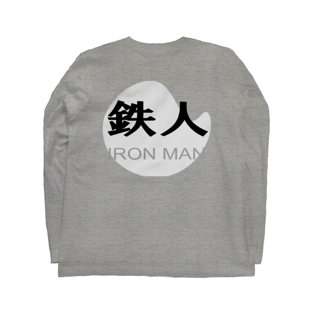 GolfreaksのIronMan ロングスリーブTシャツの裏面