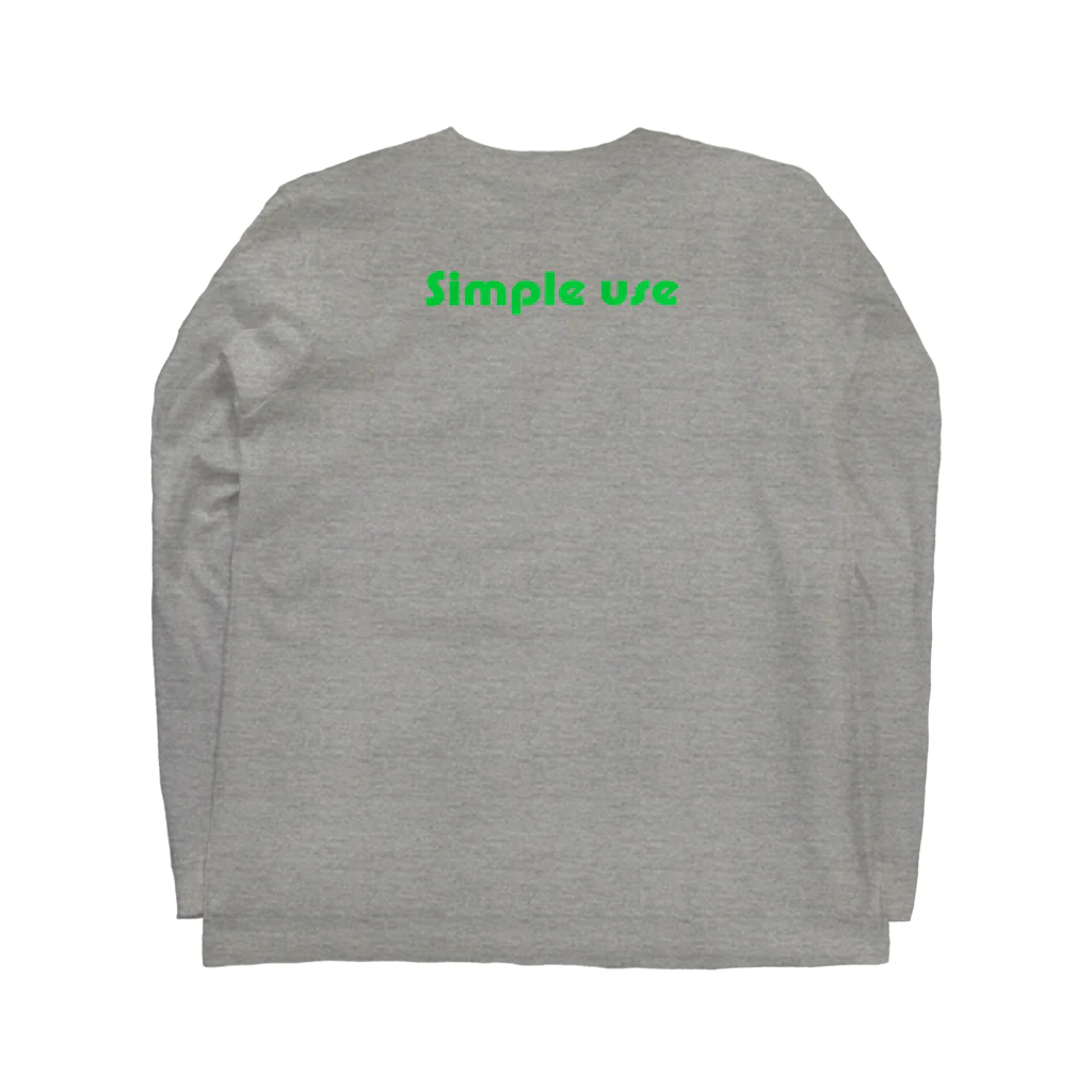 410kiki_shopの使い捨てカメラ_解体(mono) Long Sleeve T-Shirt :back