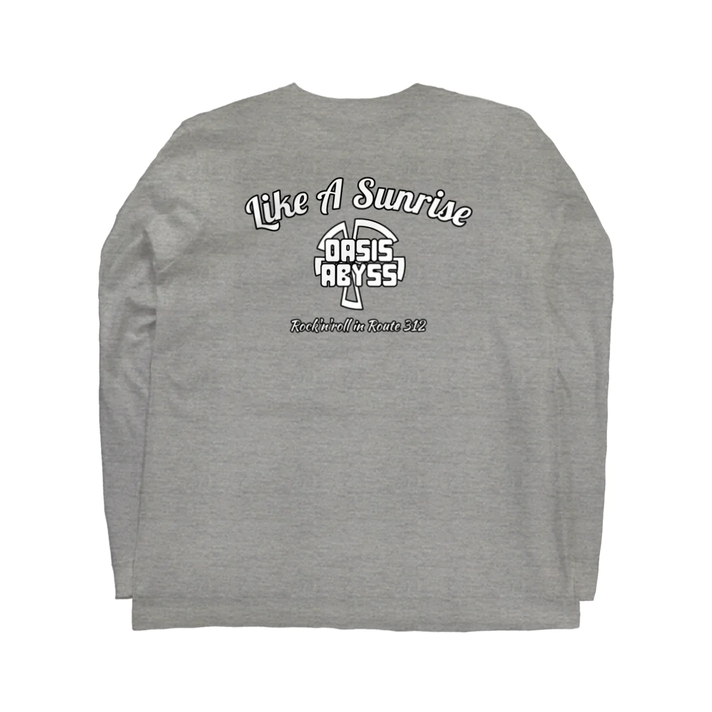 オアシス・アビスのRock_Bird Long Sleeve T-Shirt :back