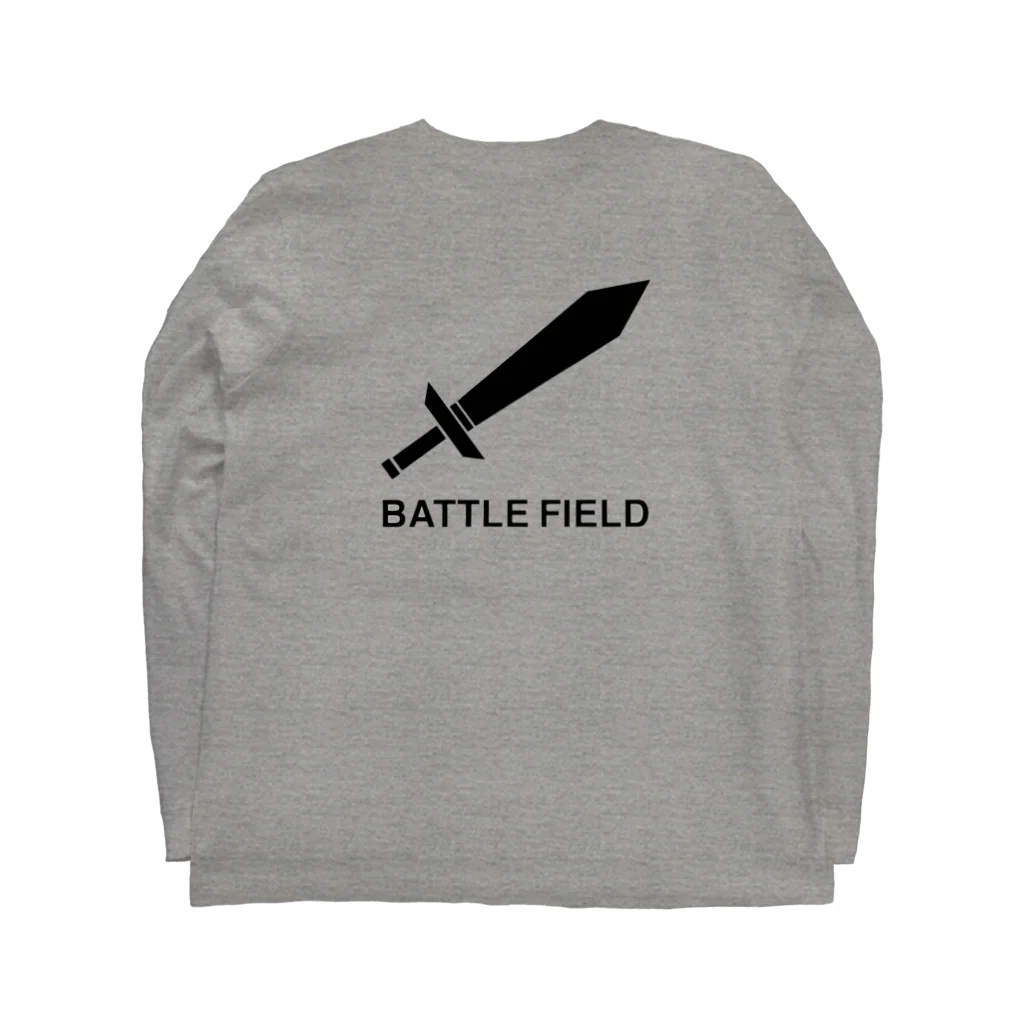 BATTLE FIFLDのBATTLE FIELD Long Sleeve T-Shirt :back